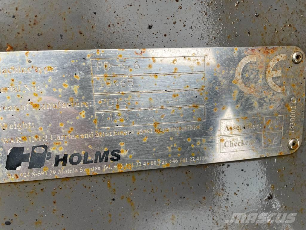 Holms PD 3,6 Láminas y cuñas quitanieves