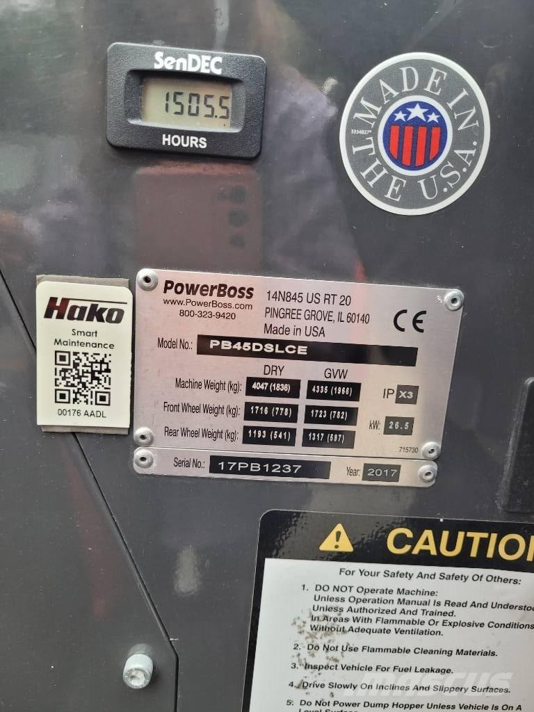 Hako PB 45 DSLCE Fregadora