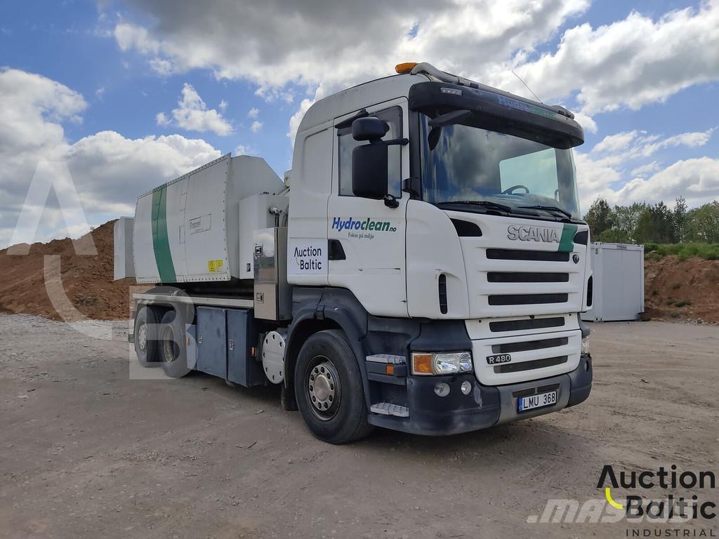 Scania R 480 Camiones aspiradores/combi