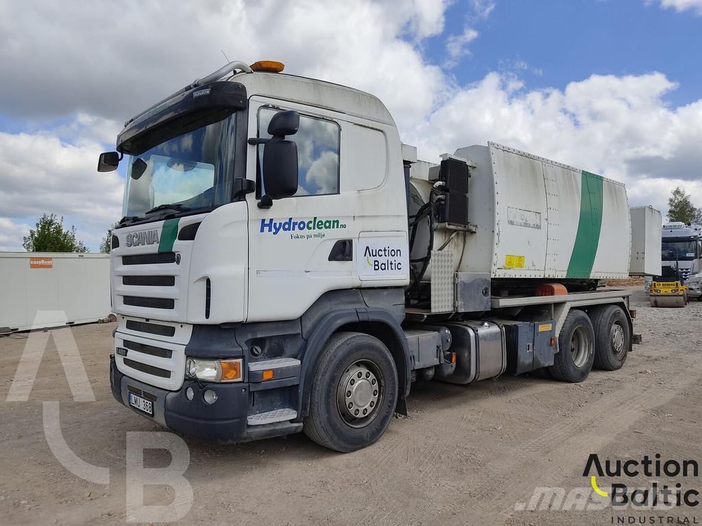 Scania R 480 Camiones aspiradores/combi