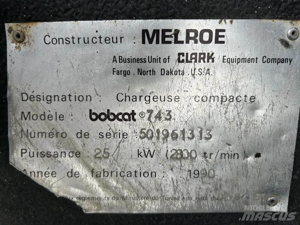 Bobcat 743 Minicargadoras