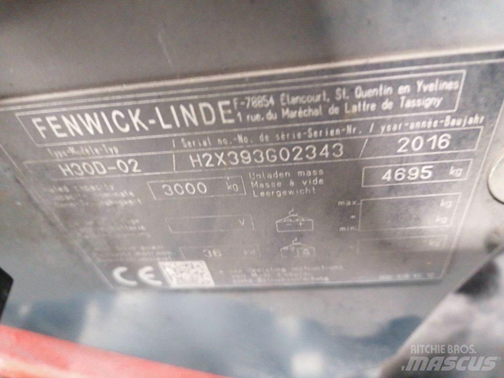 Linde H30D-02 Carretillas diesel