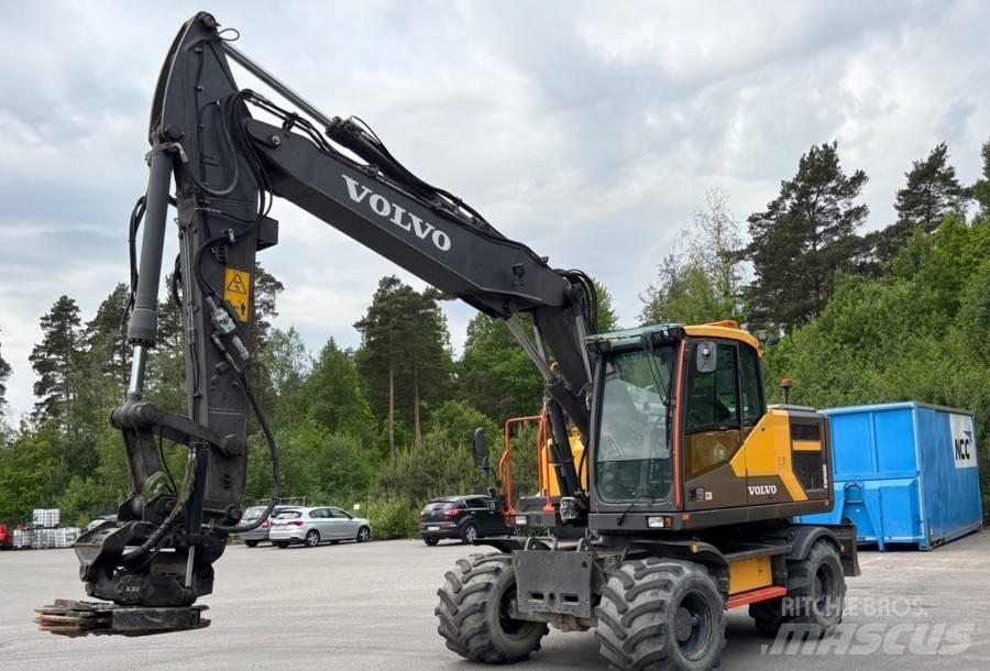 Volvo EW160E Excavadoras de ruedas