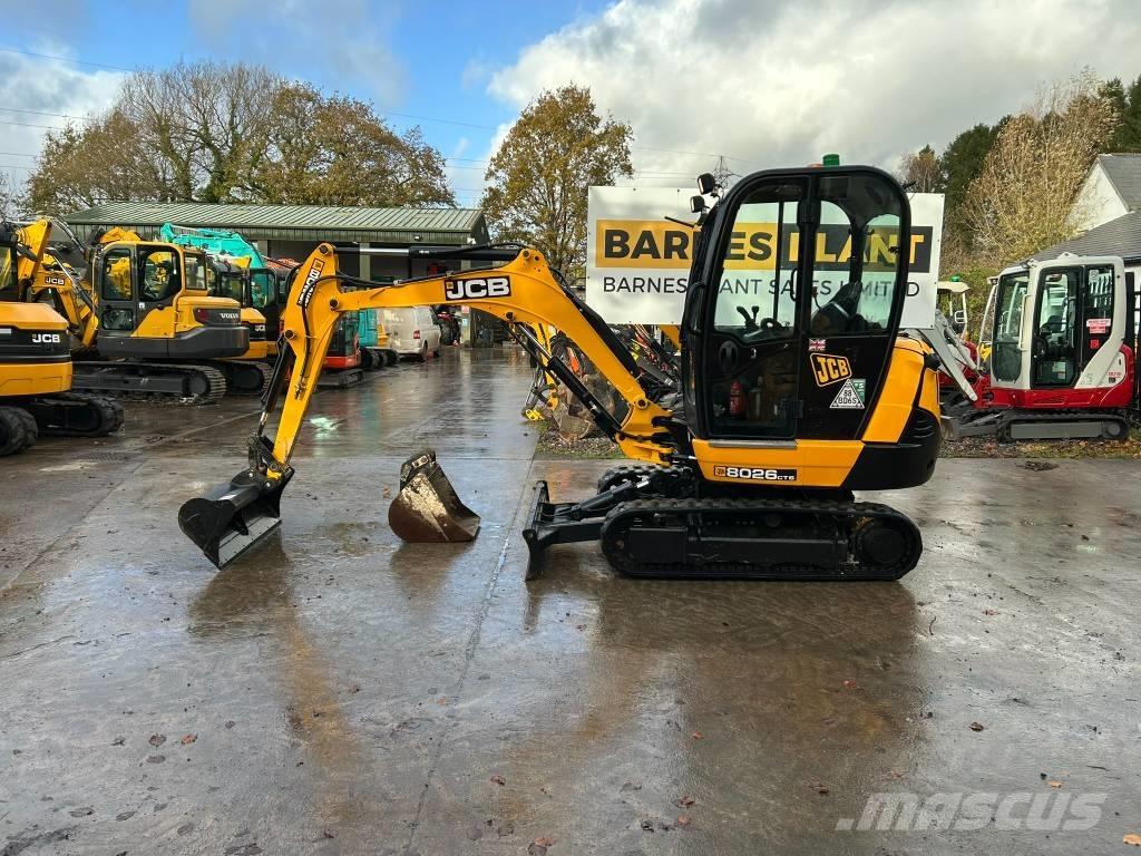 JCB 8026 CTS Mini excavadoras < 7t