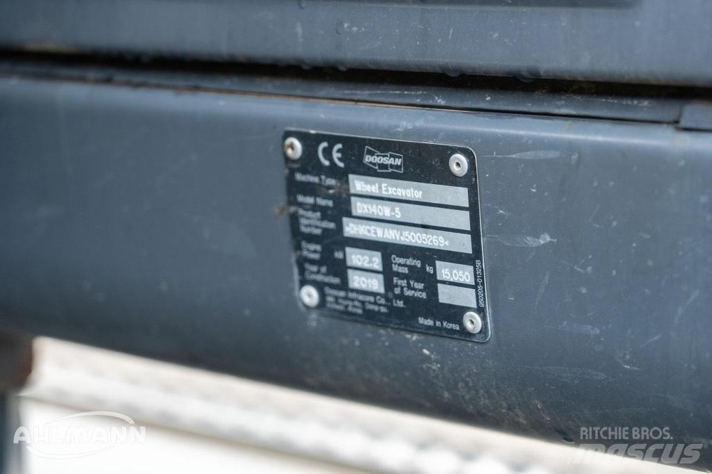Doosan DX140W-5 Excavadoras de ruedas