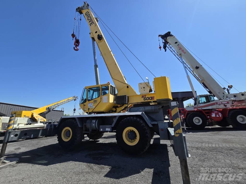 Grove RT 600 E Grúas autopropulsadas