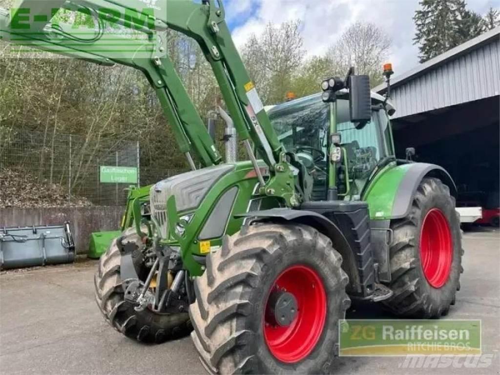 Fendt 720 vario Tractores