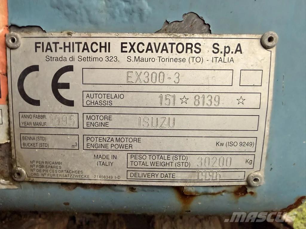 Hitachi EX300-3 Excavadoras de cadenas