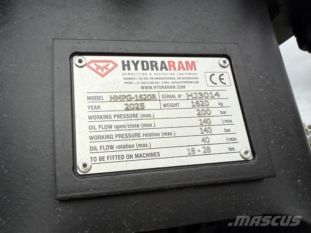 Hydraram HMPG-1620R Pinzas
