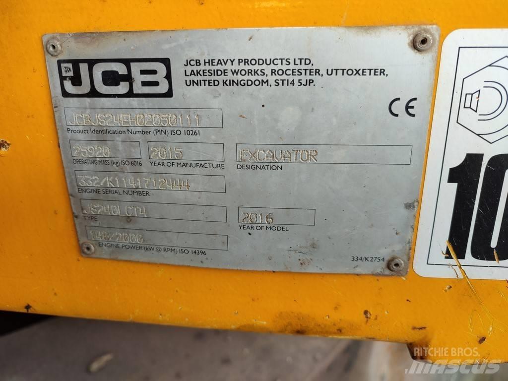 JCB JS 240 LC Excavadoras de cadenas