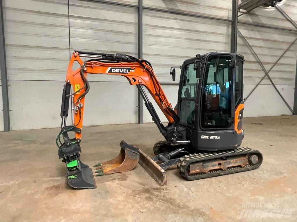 Develon DX 27 Z-7 Mini excavadoras < 7t