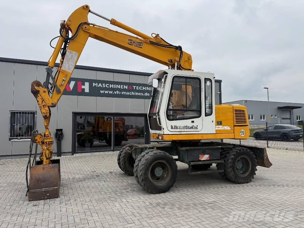 Liebherr A 312 Excavadoras de ruedas