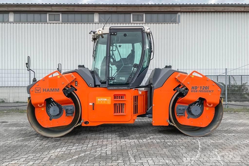 Hamm HD+ 120I VV Rodillos de doble tambor