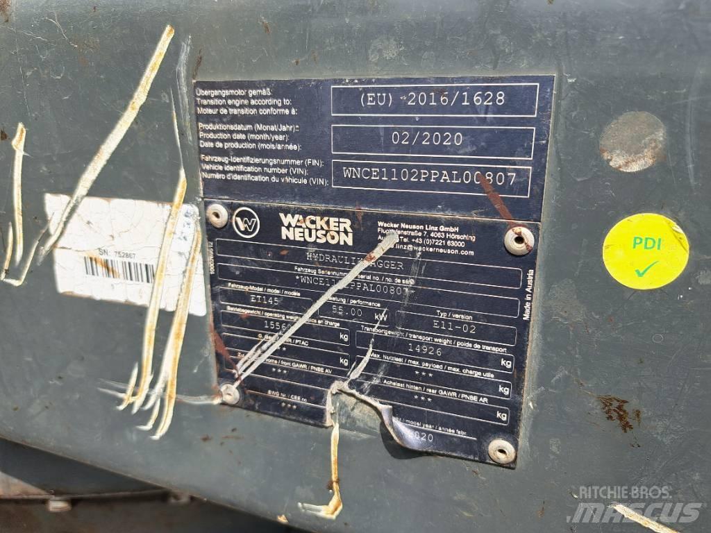Wacker Neuson ET145 Excavadoras de cadenas