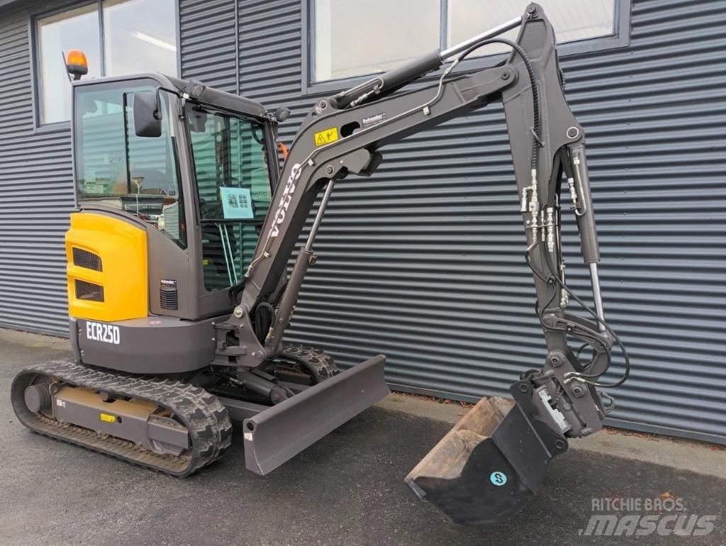 Volvo ecr25d Mini excavadoras < 7t