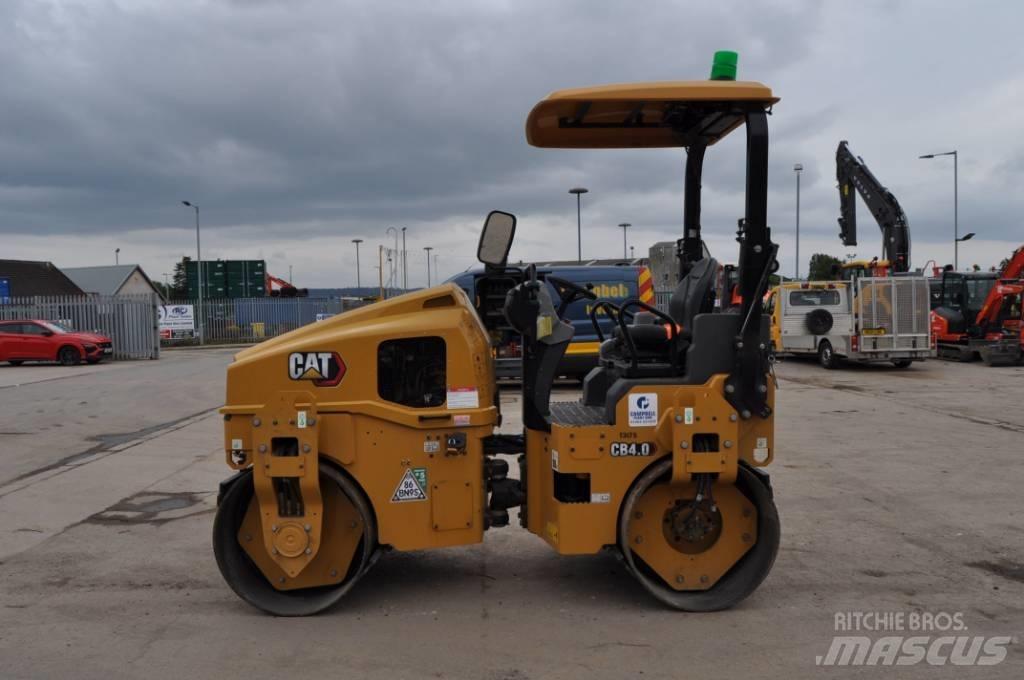 CAT CB 4.0 Rodillos de doble tambor