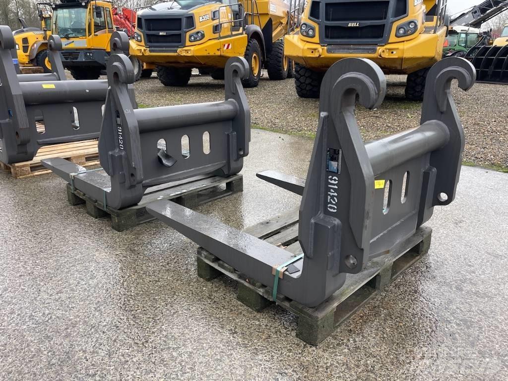 Volvo L 120 H Uñas para carretilla