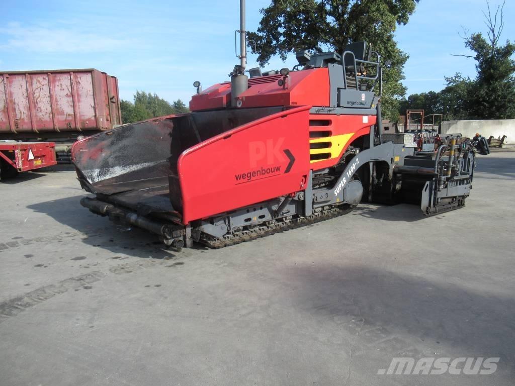 Vögele 1600-2 Asfaltadoras