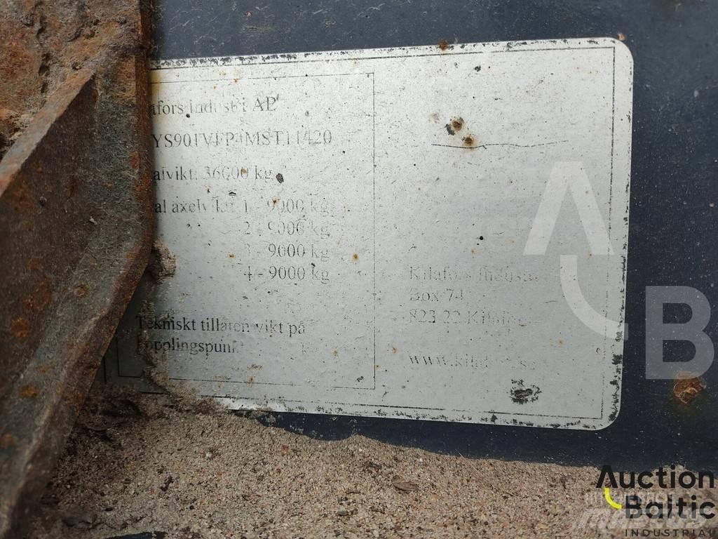 MST VSP4-100-3 Semirremolques con caja de lona