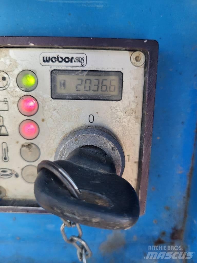 Weber CR 8 CCD Vibradores