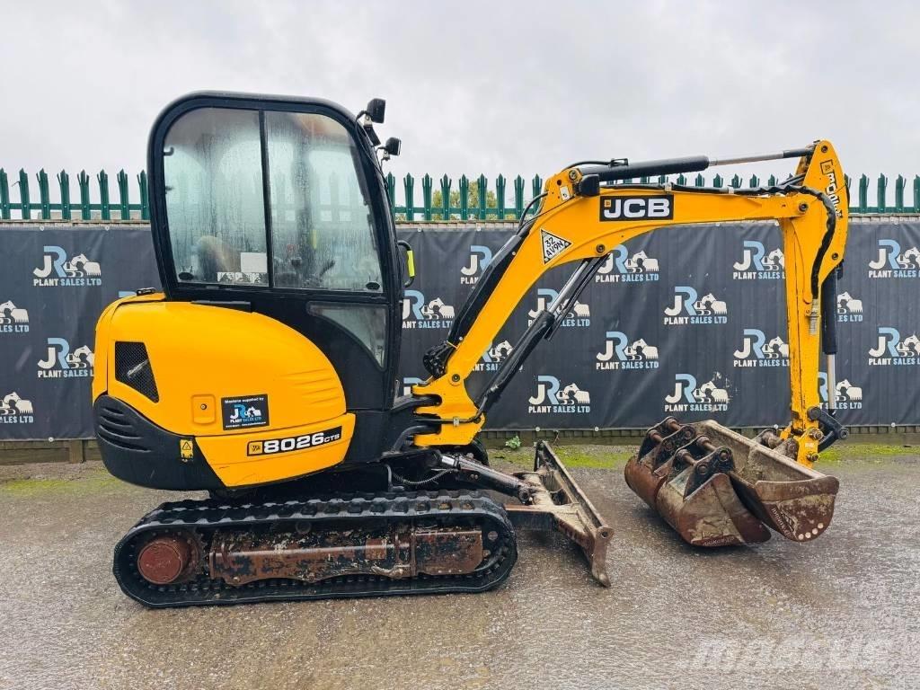 JCB 8026 CTS Mini excavadoras < 7t