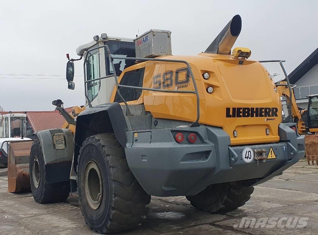 Liebherr L580 xpower Cargadoras sobre ruedas