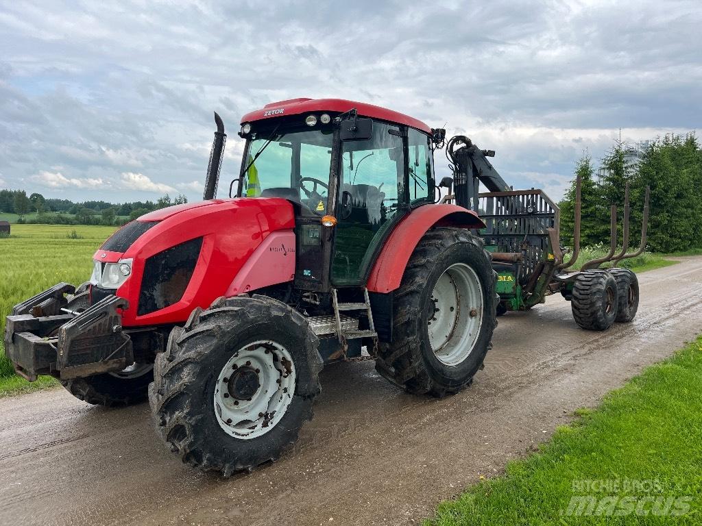 Zetor FORTERRA 135 Arrastrador de troncos
