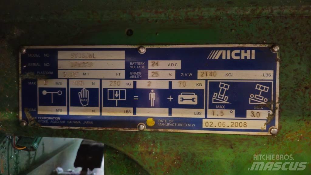 Aichi SV 08 CNL Plataformas tijera