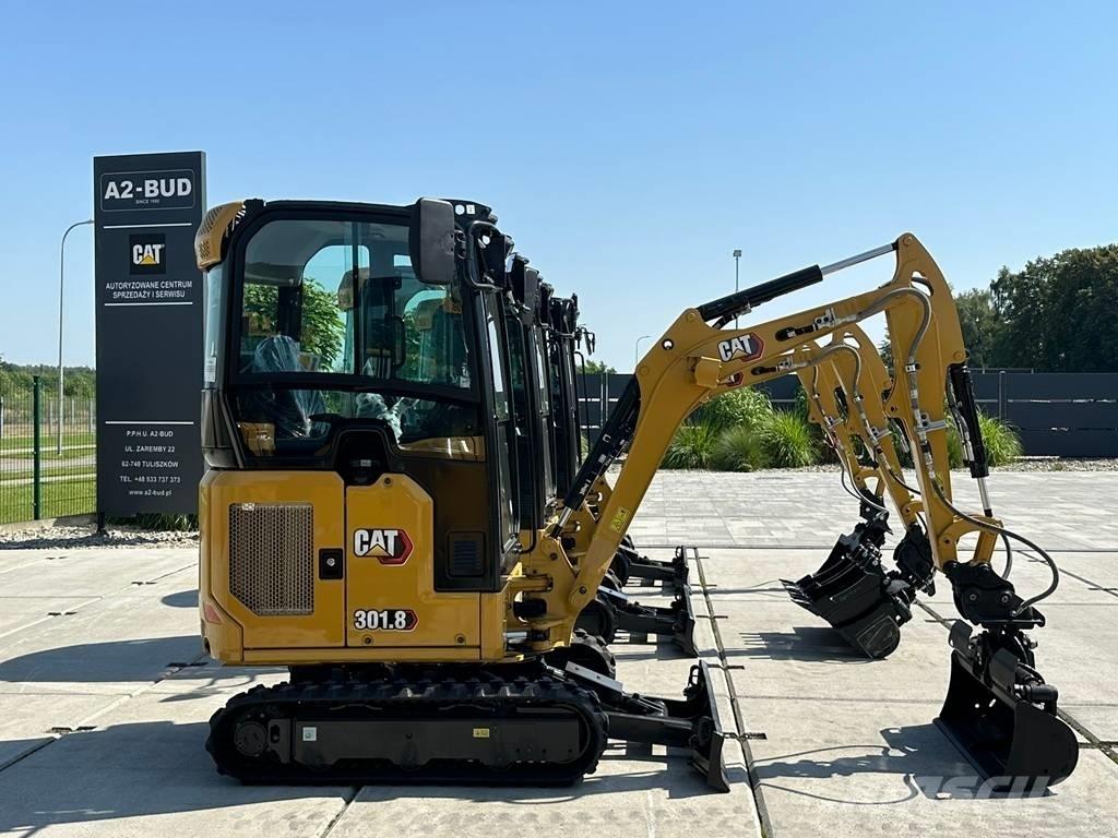 CAT 301.8 Excavadoras de cadenas