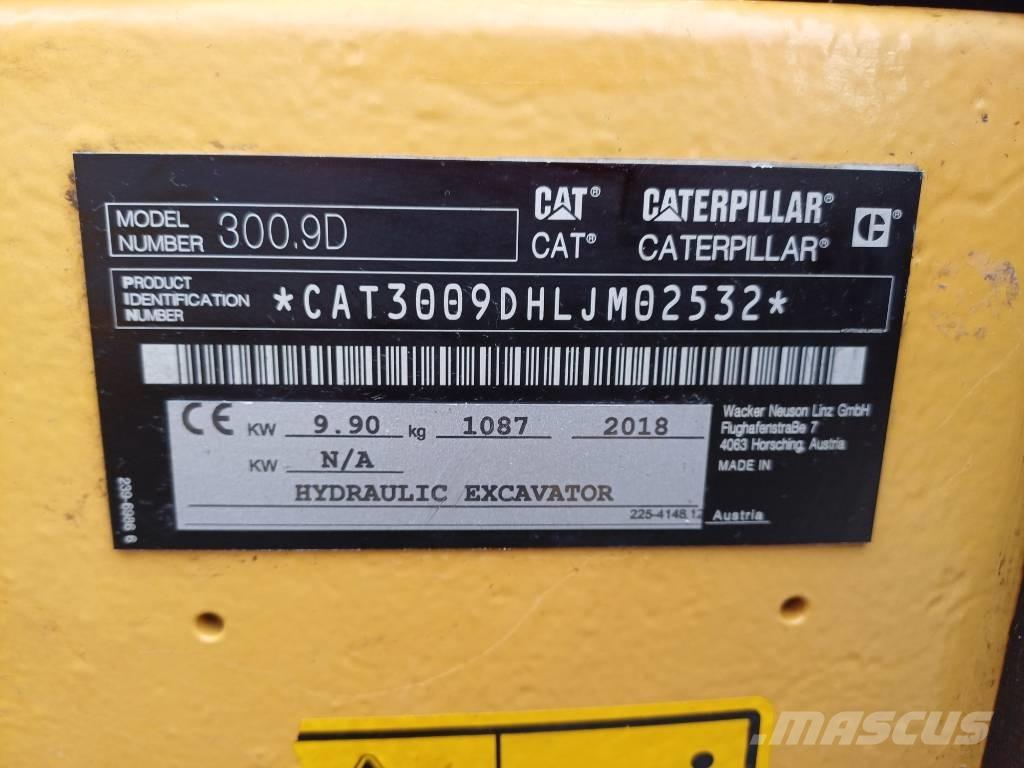 CAT 300.9D Mini excavadoras < 7t