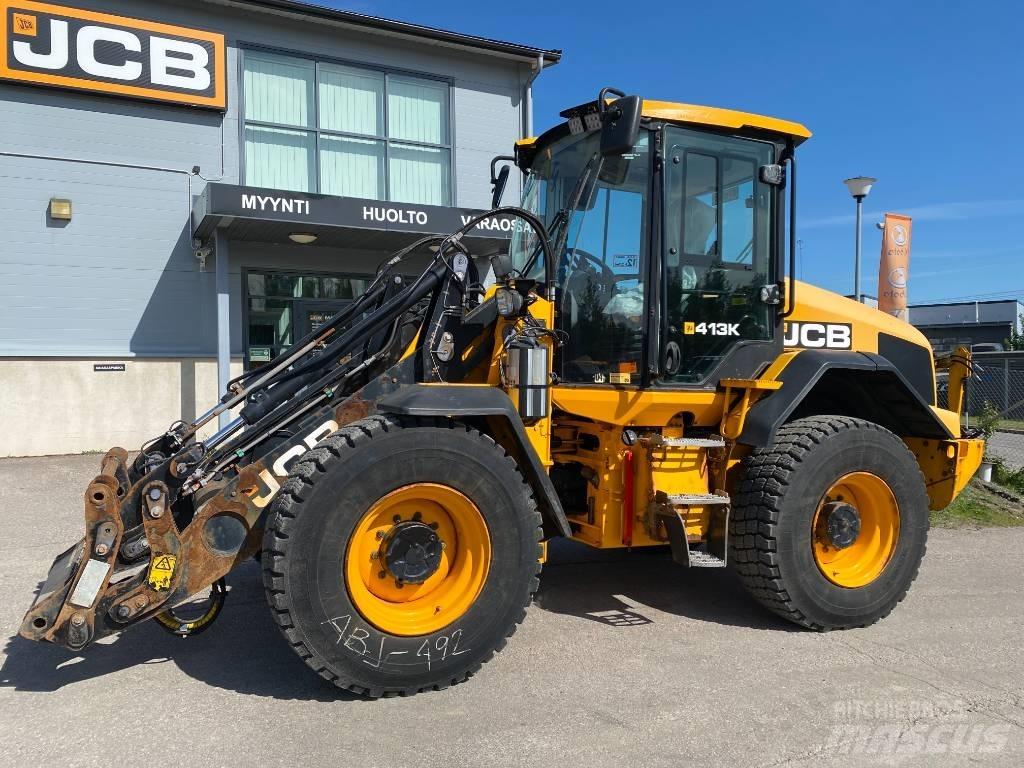 JCB 413 K T4F Cargadoras sobre ruedas