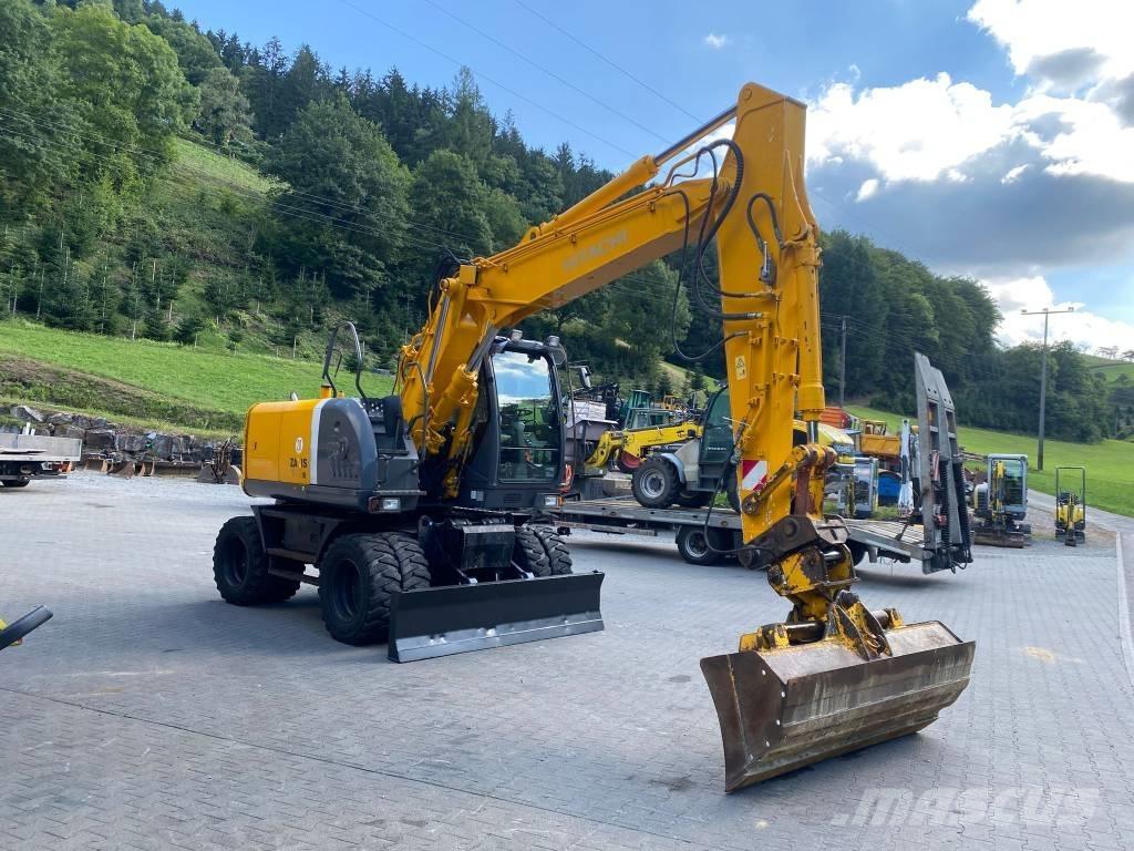 Hitachi ZX 140 W-3 Excavadoras de ruedas