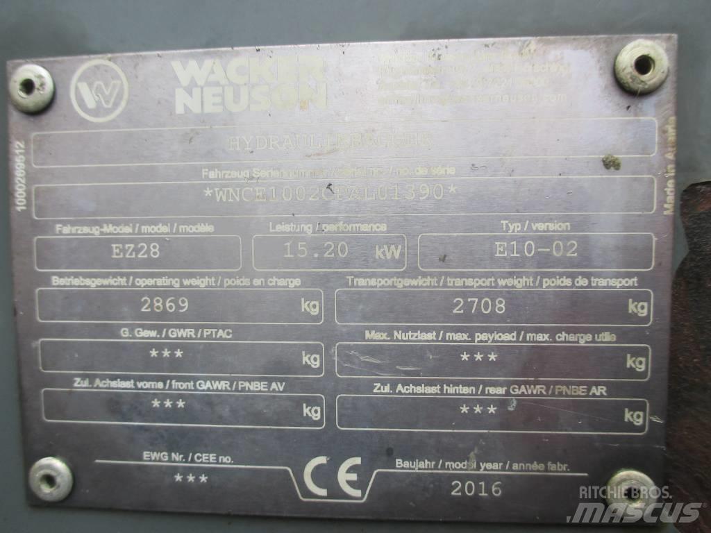 Wacker Neuson EZ 28 Mini excavadoras < 7t