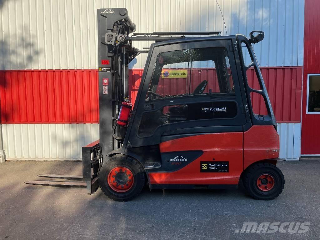 Linde E50HL-01/600 Carretillas de horquilla eléctrica