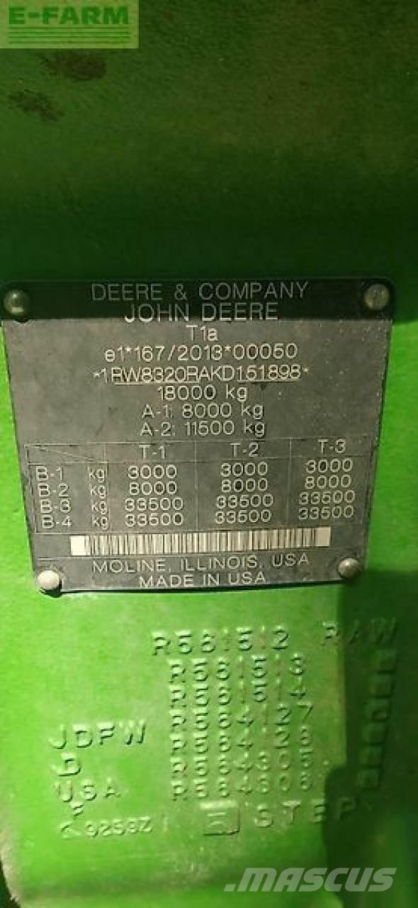 John Deere 8320r Tractores