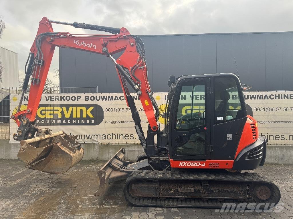 Kubota KX 080-4 Excavadoras 7t - 12t