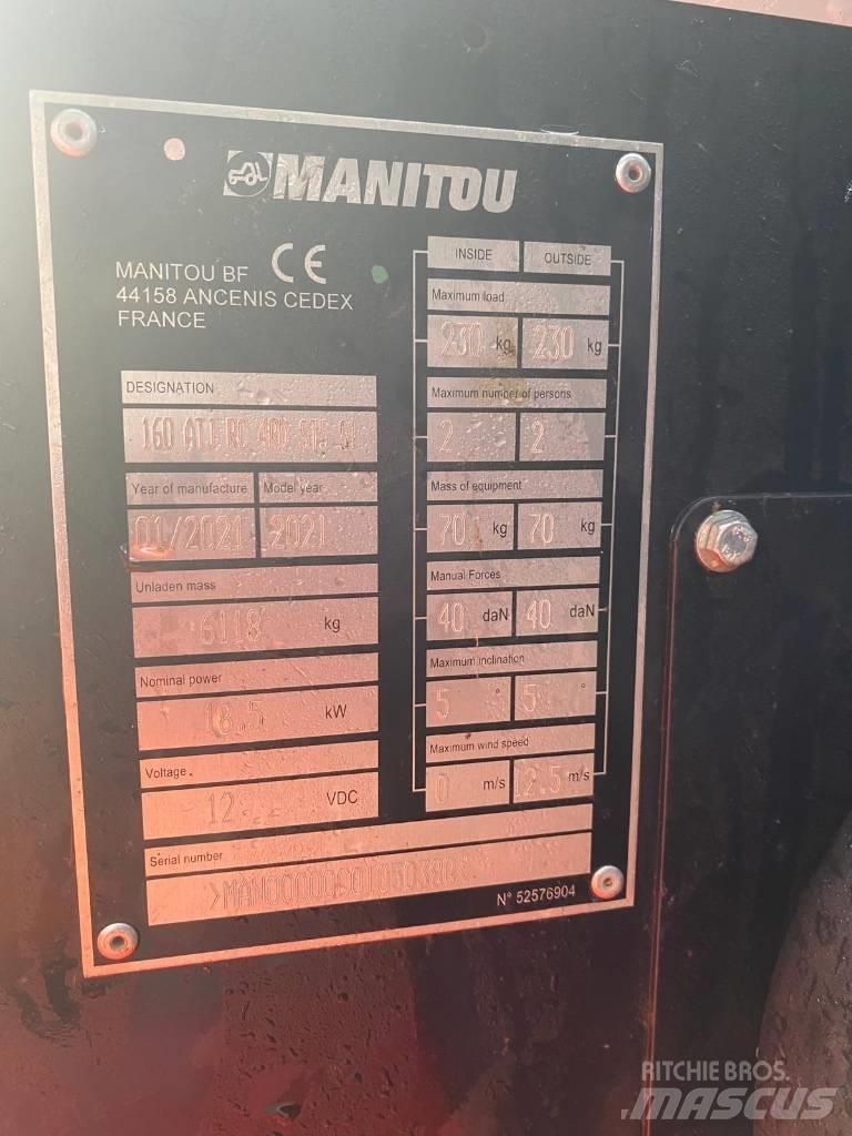 Manitou 160 ATJ Plataforma de trabajo articulada