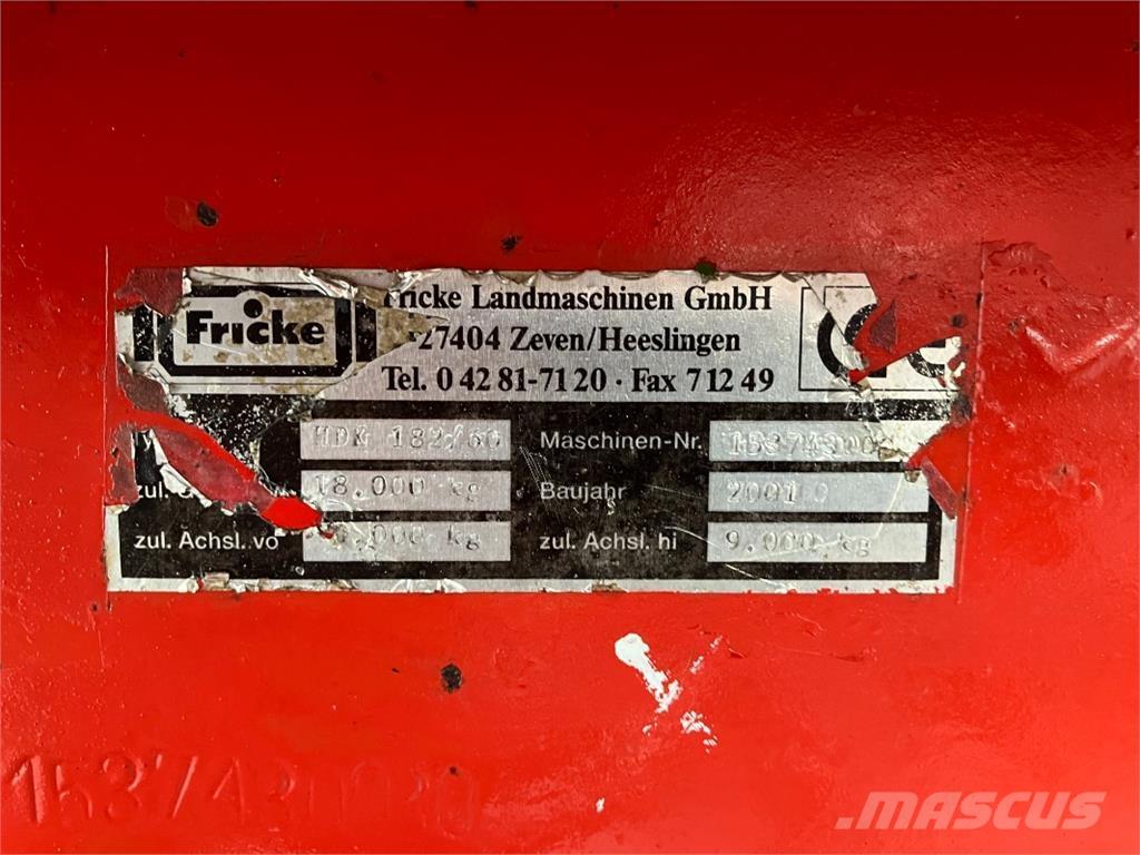 Fricke HDK 182/60 Otros remolques