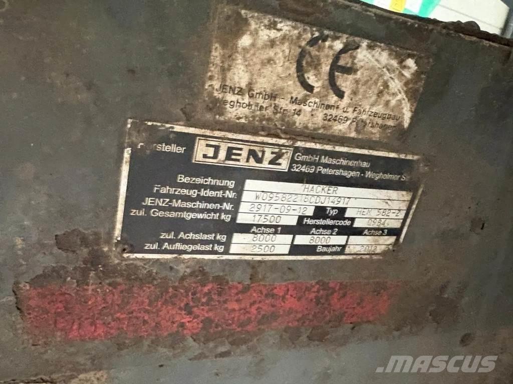 JENZ HEM 582Z Trituradoras de madera