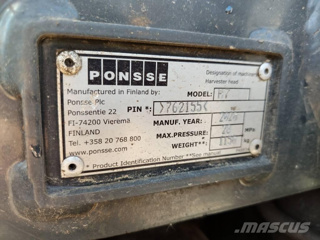 Ponsse Ergo AF H7 Cosechadoras