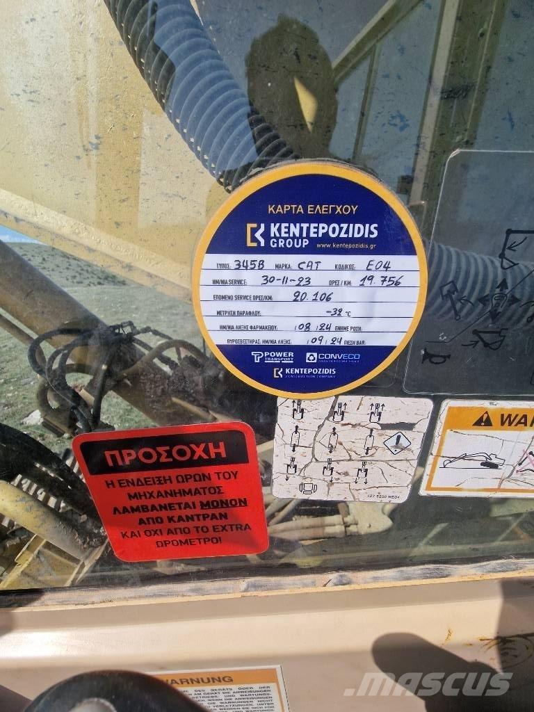 CAT 345 B L Excavadoras de cadenas