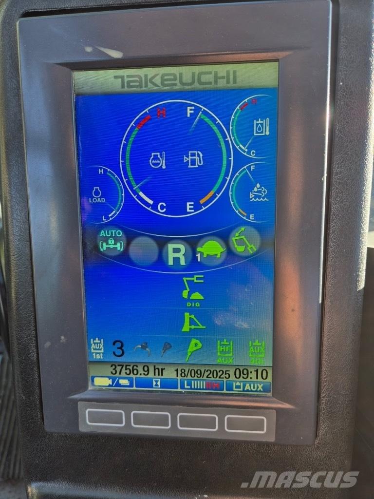 Takeuchi TB 295 W Excavadoras de ruedas