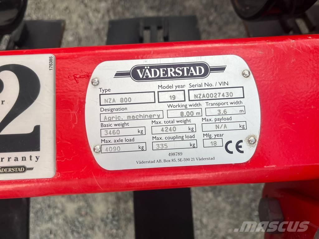 Väderstad NZA800 Gradas