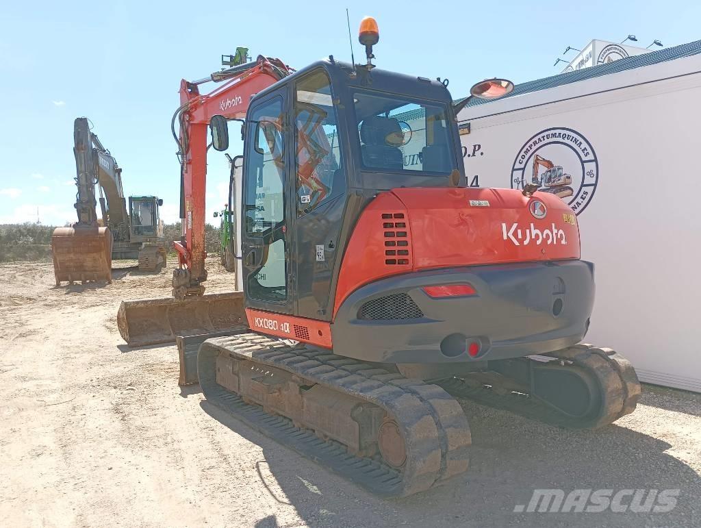 Kubota KX 080-4 Excavadoras 7t - 12t