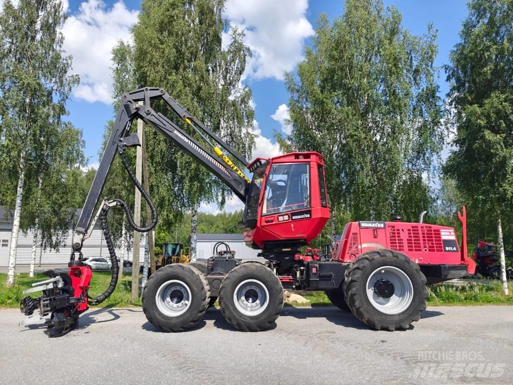 Komatsu 911.4 Cosechadoras