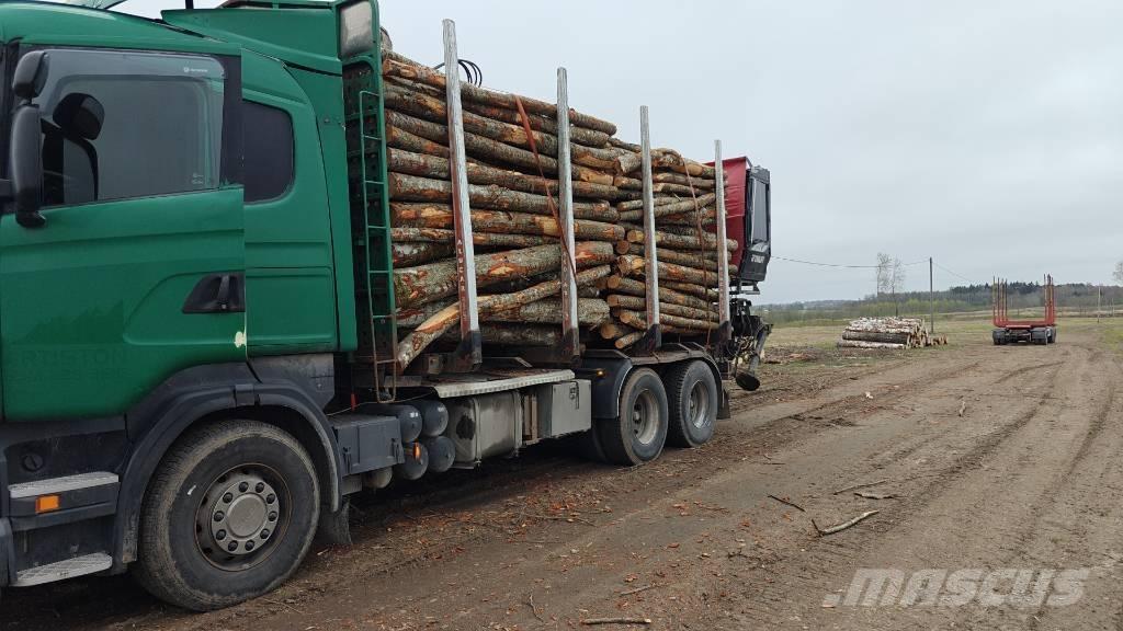 Scania G 480 Transporte de madera