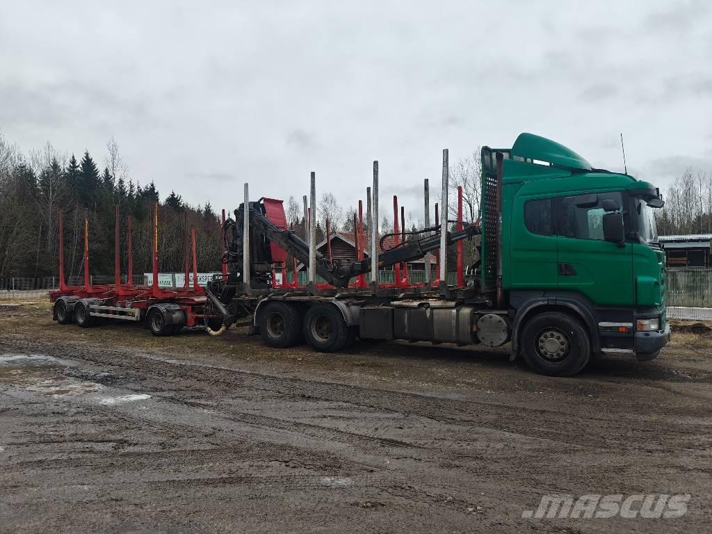 Scania G 480 Transporte de madera