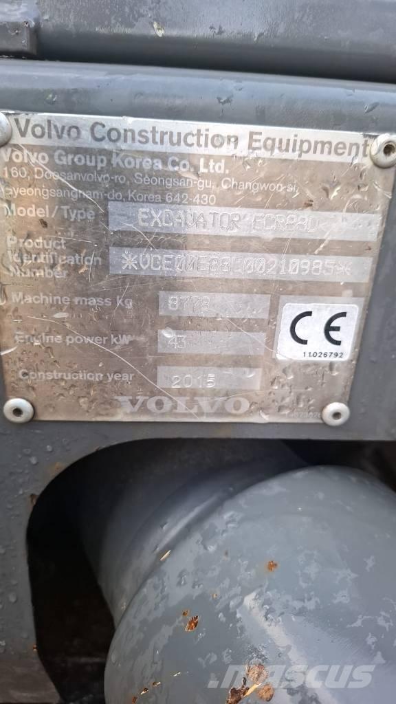 Volvo ECR88D Excavadoras 7t - 12t