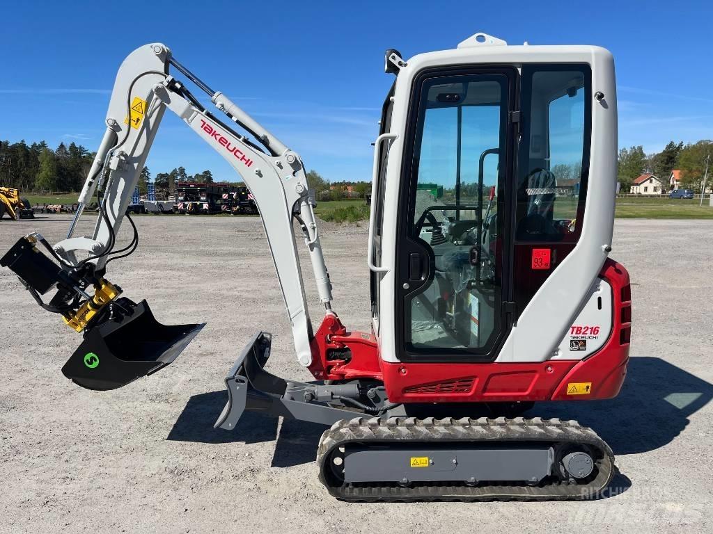 Takeuchi TB 216 A Mini excavadoras < 7t