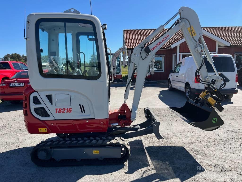 Takeuchi TB 216 A Mini excavadoras < 7t